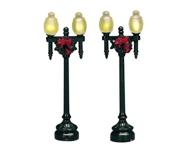 lemax-globe-street-lamp-kugel-stra-enlaterne-beleuchtung image 1