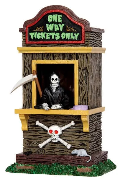 lemax-ticket-booth-kiosk-spooky-town-miniatur-h-uschen image 1