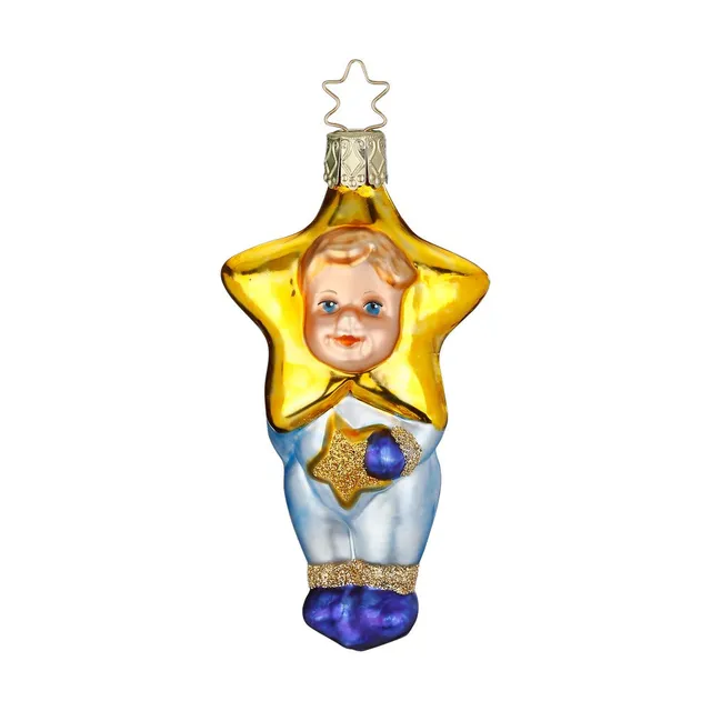 inge-glas-sternchen-christbaumkugel-aus-glas-10-cm image 1