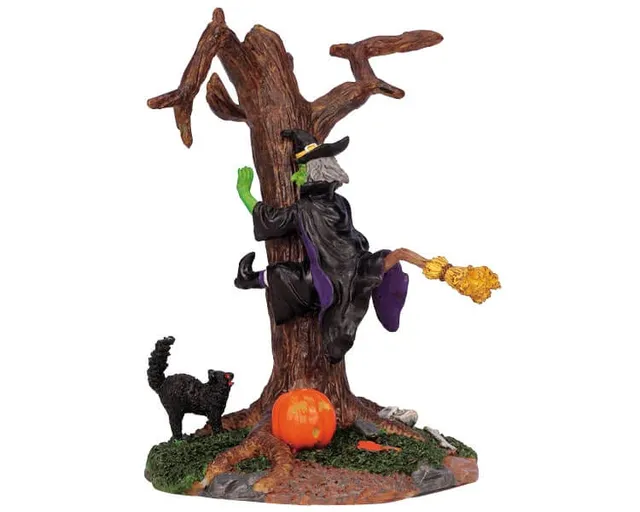 lemax-clumsy-witch-spooky-town-figur image 1
