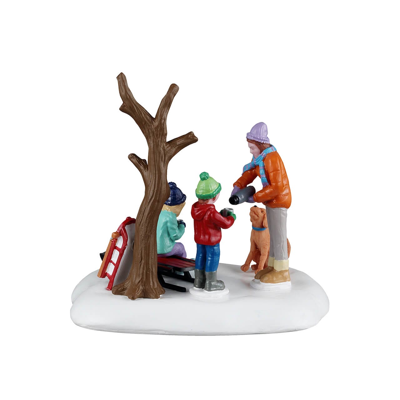 lemax-cocoa-time-miniaturfiguren-familie-mit-hund image 3