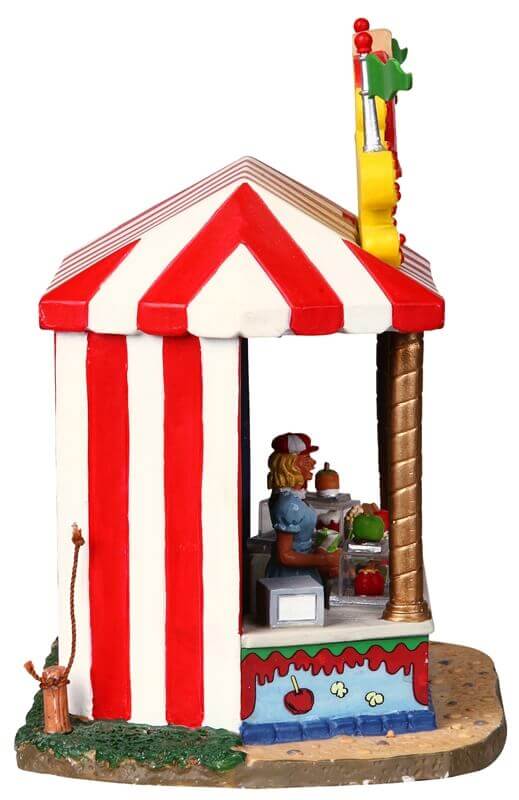 lemax-candy-apple-stand-miniatur-verkaufsstand image 2