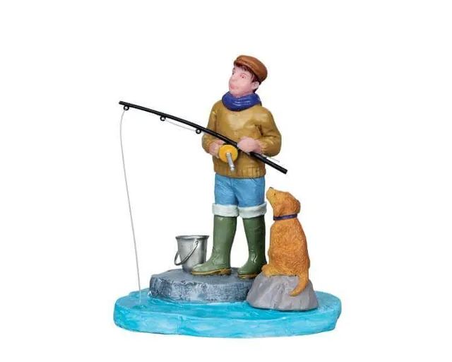 lemax-fishing-max-miniatur-figur image 1