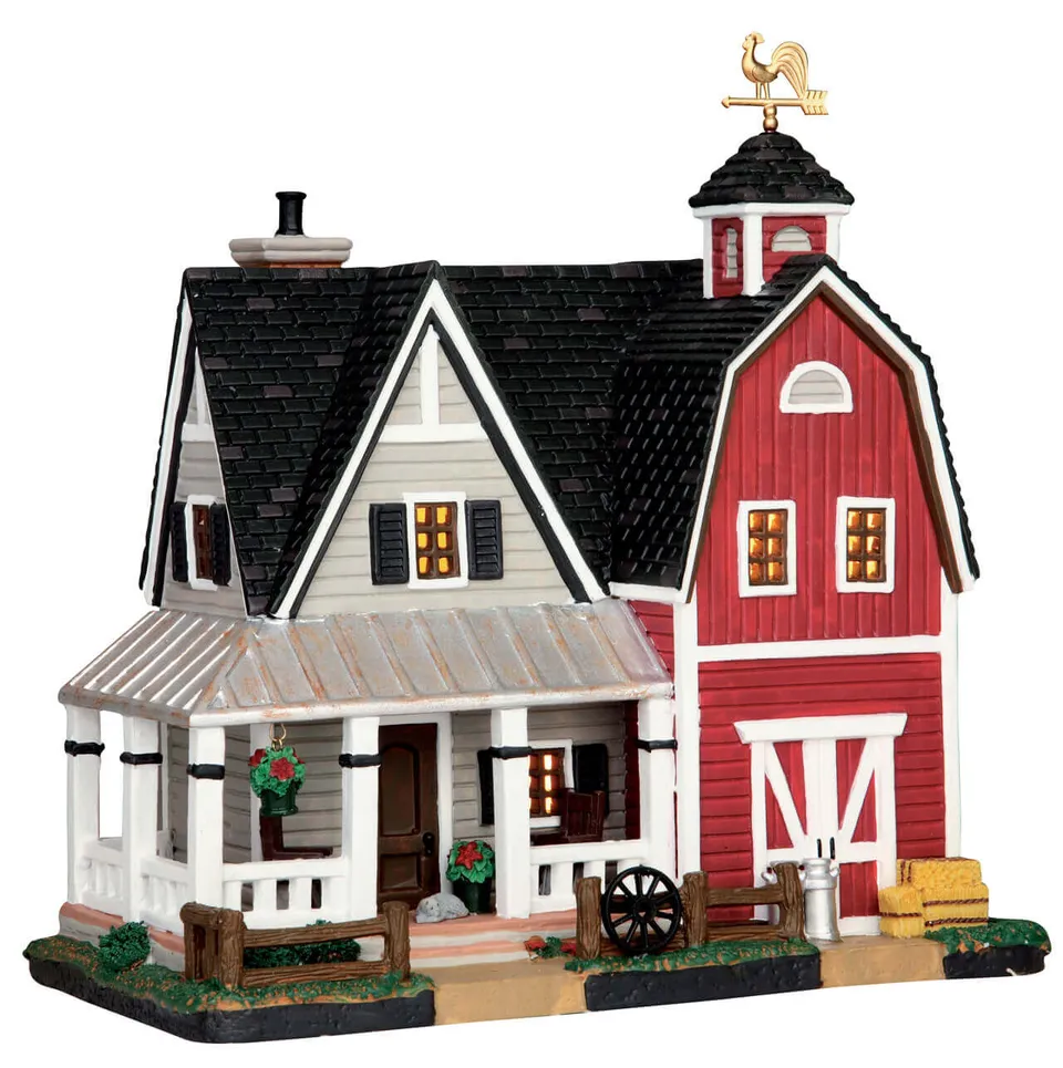 lemax-farmhouse-beleuchtetes-bauernhaus-f-r-weihnachtsdorf image 1