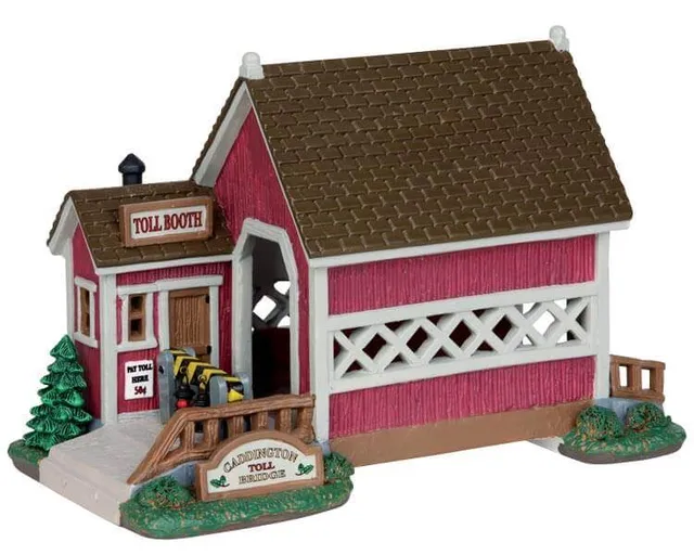 lemax-caddington-toll-bridge-miniaturbr-cke-mautbr-cke image 1