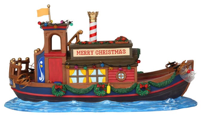 lemax-canal-houseboat-miniatur-hausboot image 3