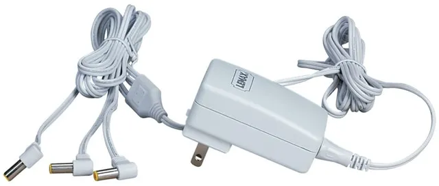 lemax-4-5v-3-output-adapter-wei-us-stecker-netzteil image 1
