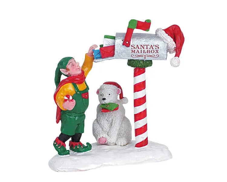 lemax-mail-elf-miniaturfigur image 1