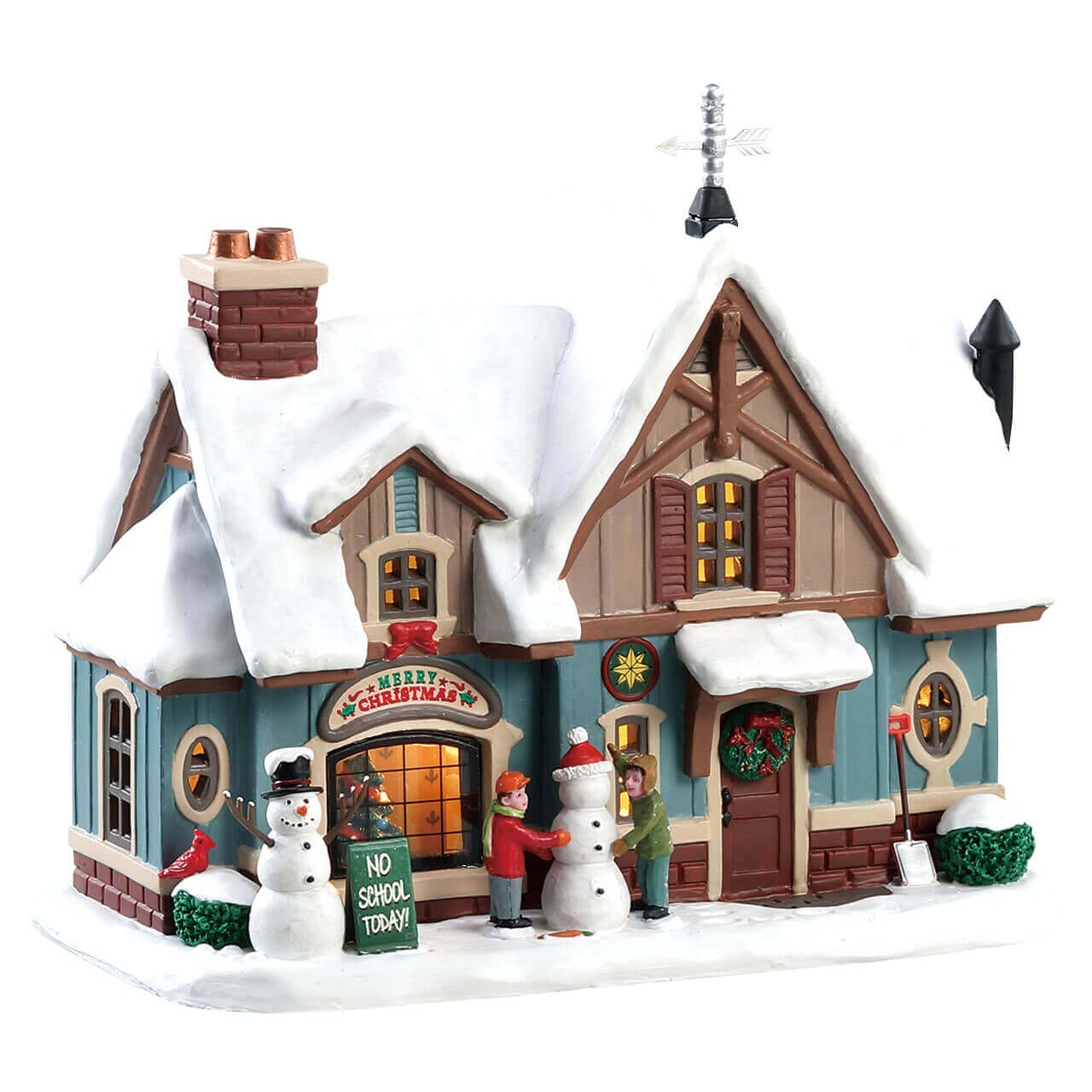 lemax-snow-day-miniatur-szene image 1