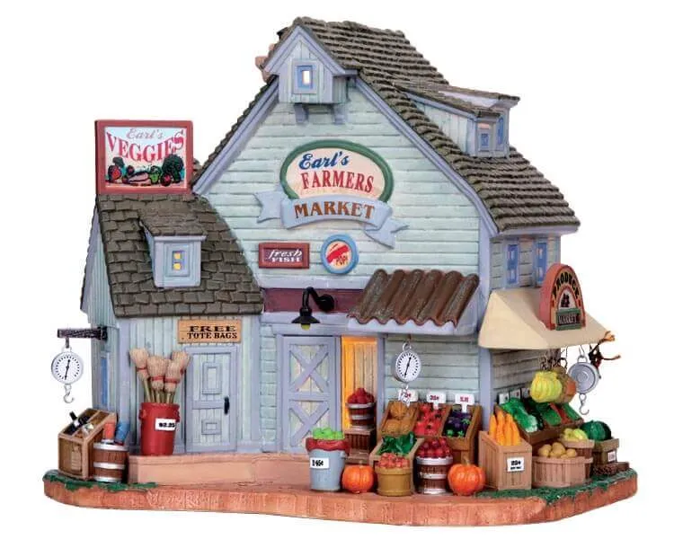 lemax-earl-s-farmers-market-miniaturhaus-holidays-seasons image 1