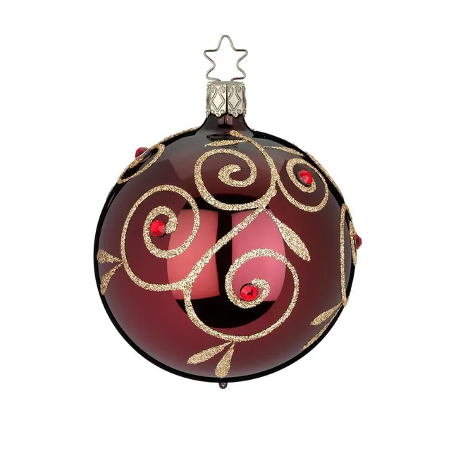 inge-glas-strahlende-leidenschaft-christbaumkugel-8-cm image 1