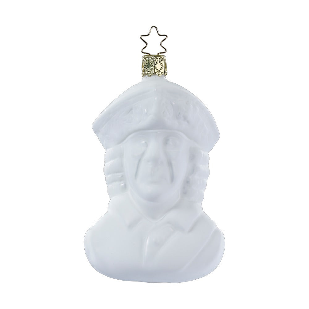 inge-glas-alter-fritz-christbaumkugel-10-5-cm-wei image 1