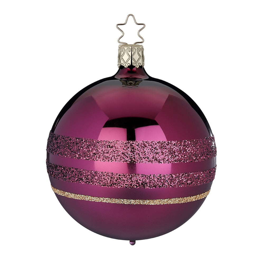 inge-glas-goldener-schimmer-christbaumkugel-8-cm image 1