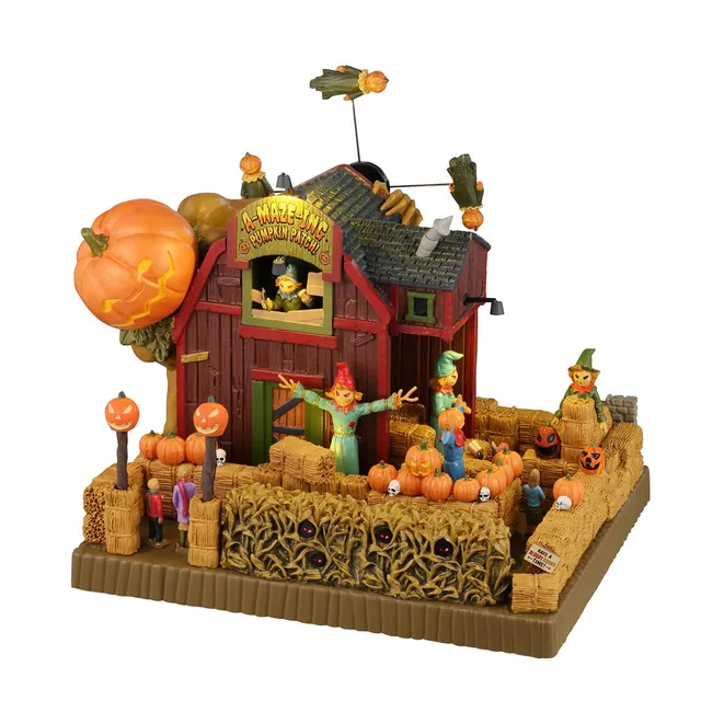 lemax-a-maze-ing-pumpkin-patch-spooky-town-labyrinth image 1