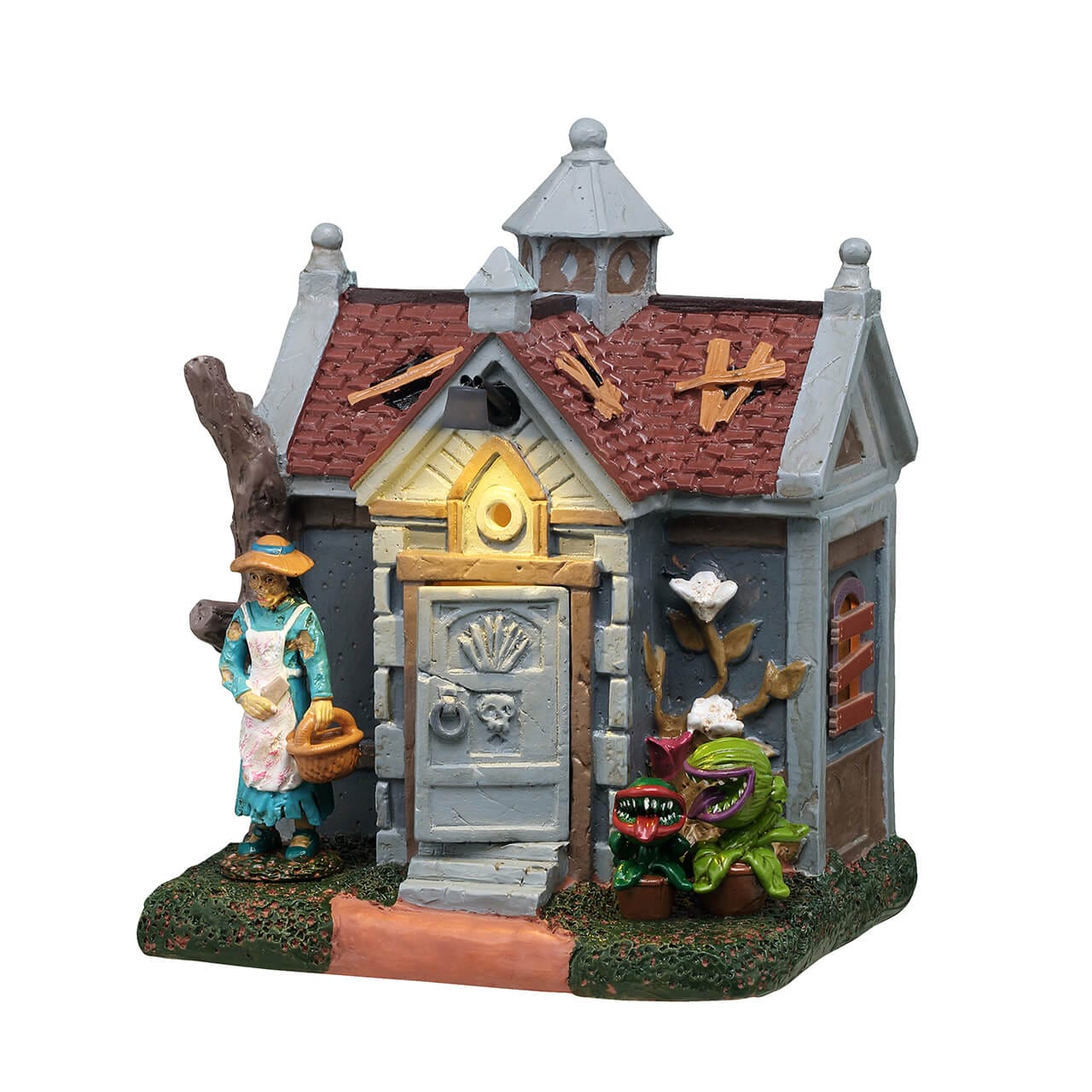 lemax-grave-gardening-spooky-town-miniaturszene image 1