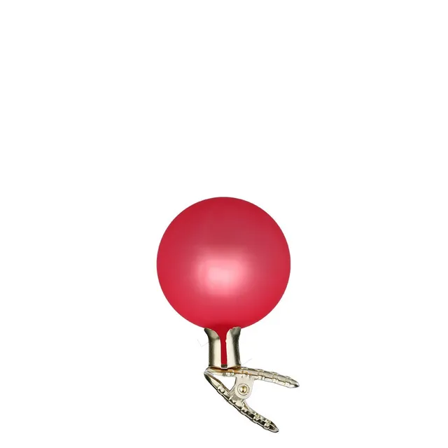 inge-glas-manufaktur-kugeln-auf-clip-pfingstrose-matt-6-cm-glas image 1