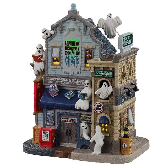 lemax-apparition-academy-miniatur-geisterschule-spooky-town-sammlerhaus image 1