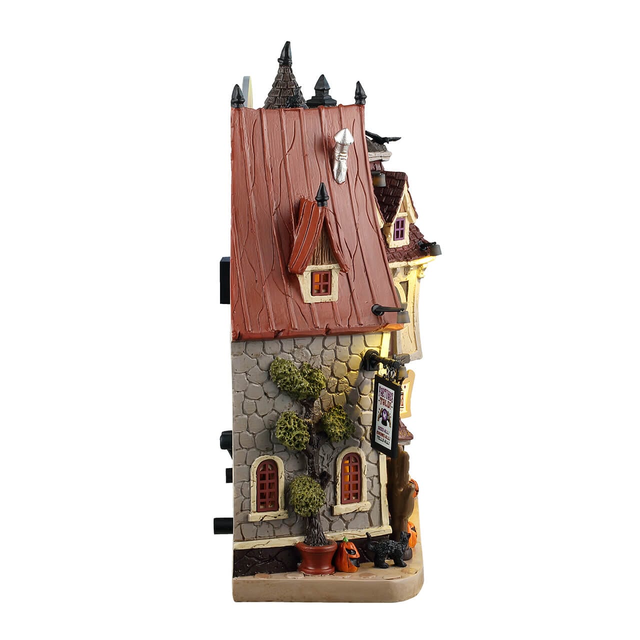 lemax-spooky-days-ahead-beleuchtetes-miniatur-spukhaus image 2