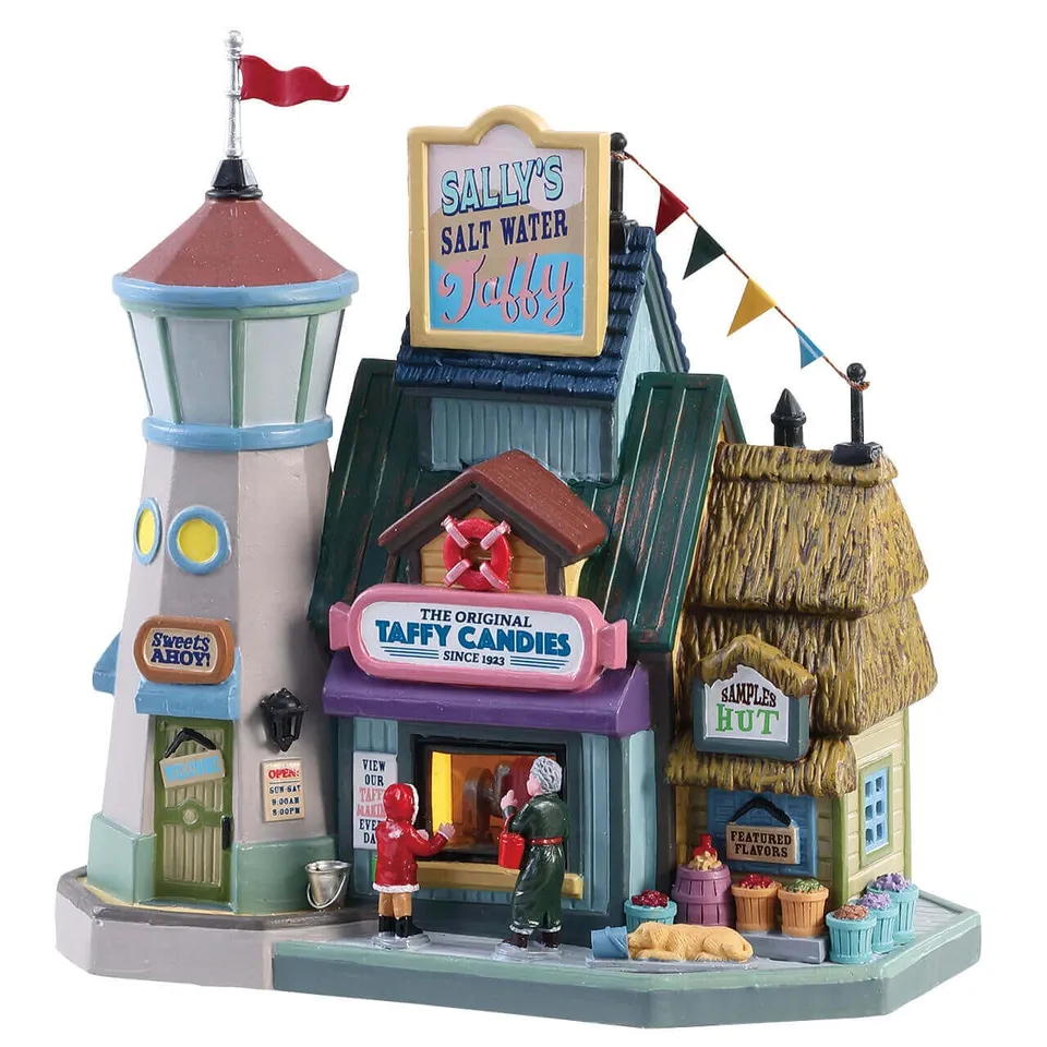 lemax-sally-s-salt-water-taffy-s-warenladen-miniaturhaus image 1