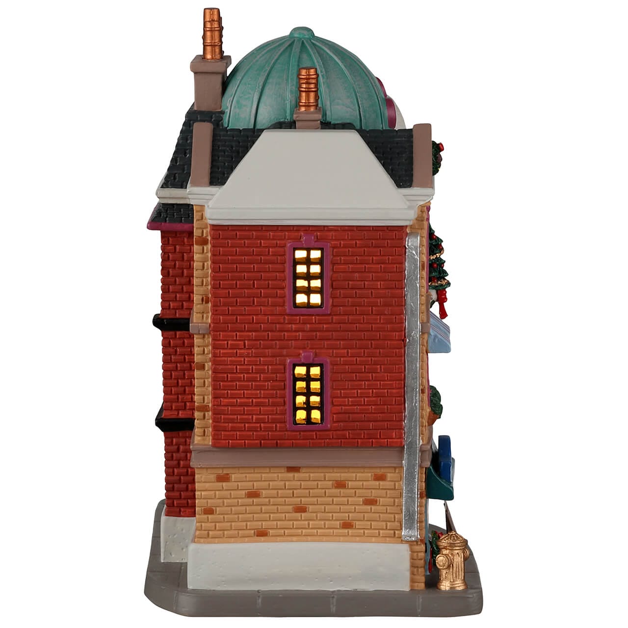 lemax-the-gables-apartments-beleuchtetes-wohnhaus-caddington-village image 2