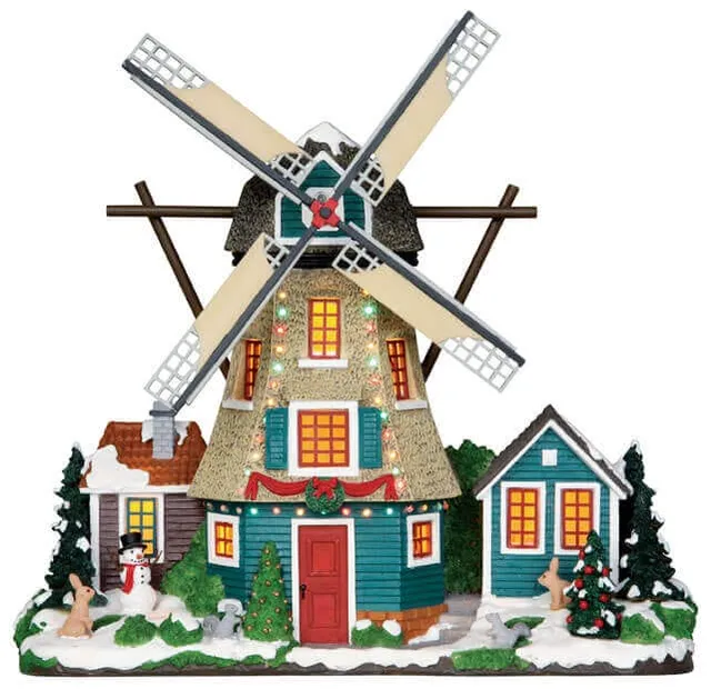 lemax-windmill-windm-hle-mit-drehfl-geln-und-blinklicht image 1