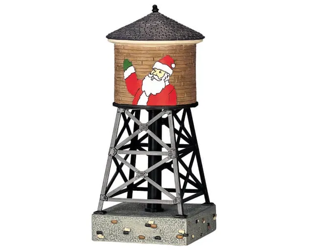 lemax-water-tower-weihnachtsdorf-wasserturm image 1