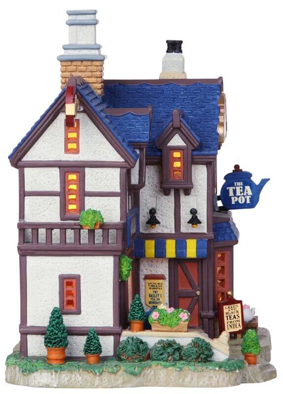lemax-melinda-s-scone-tea-shop-miniaturhaus image 2
