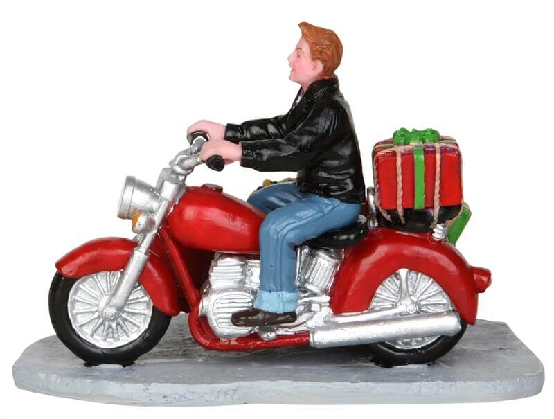 lemax-side-car-santa-weihnachtsfigur-santa-mit-beiwagen image 4