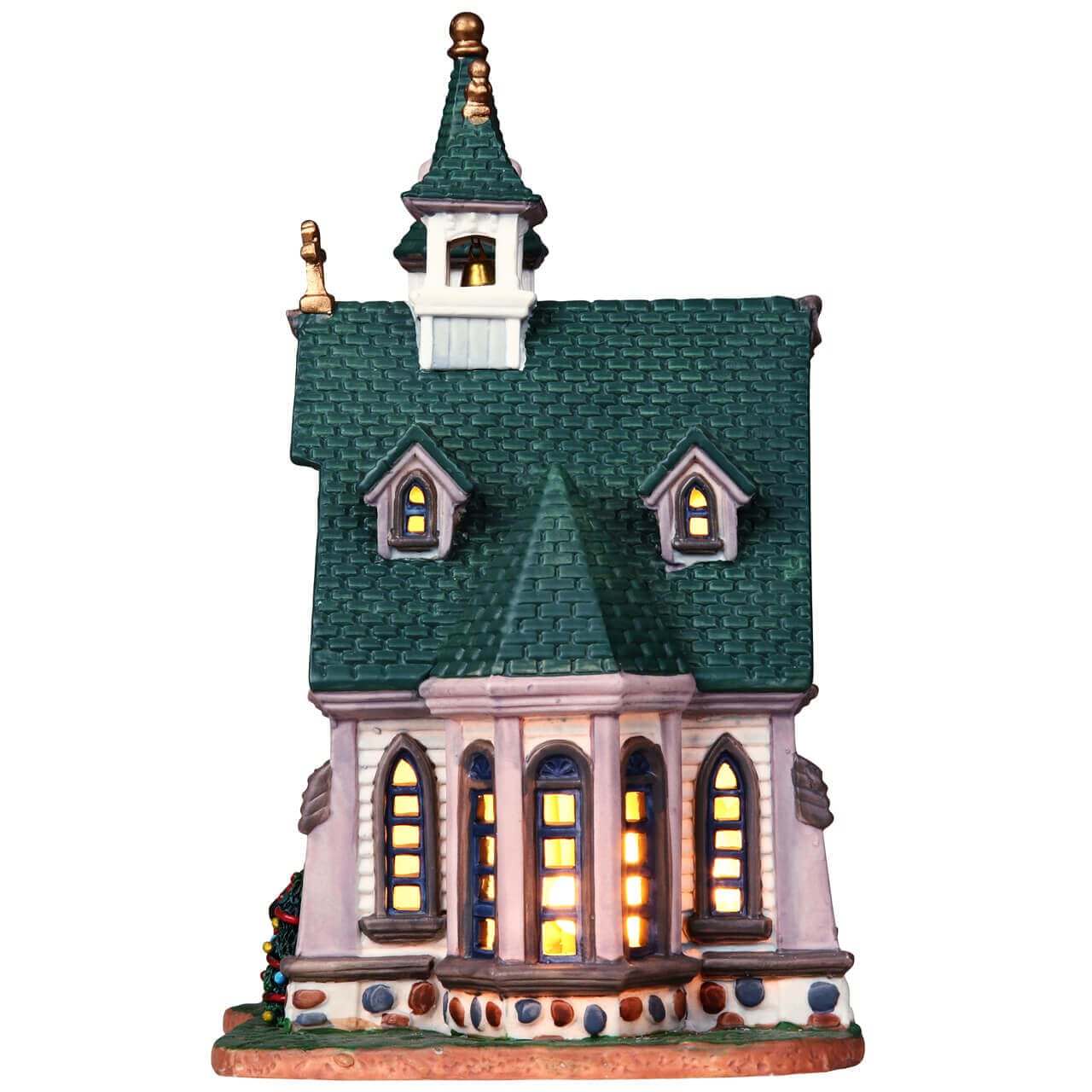 lemax-cedar-valley-church-miniatur-kirche-weihnachtsdorf image 2