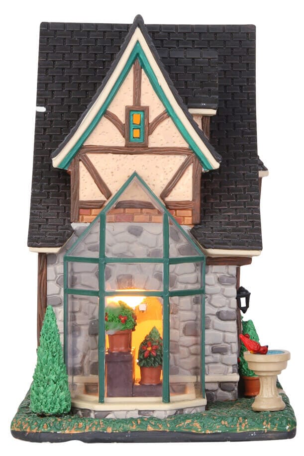 lemax-tudor-home-beleuchtetes-miniaturhaus-im-tudor-stil image 3