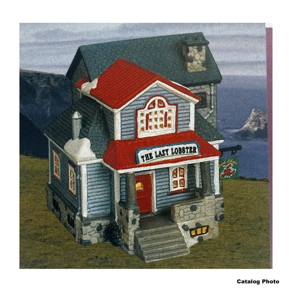 lemax-the-lazy-lobster-holidays-seasons-miniaturhaus image 1