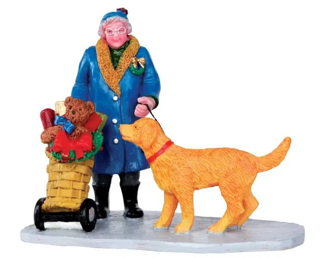 lemax-shopping-grandma-weihnachts-miniaturfigur image 1