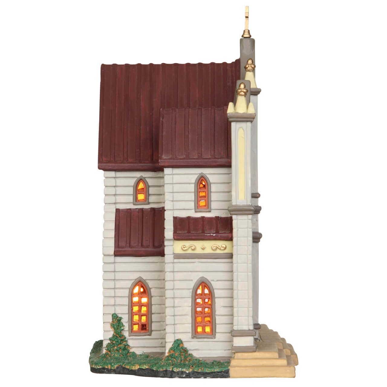 lemax-french-cathedral-miniatur-kirche-weihnachtsdorf image 2