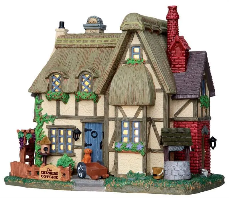 lemax-the-cheshire-cottage-miniatur-haus image 1