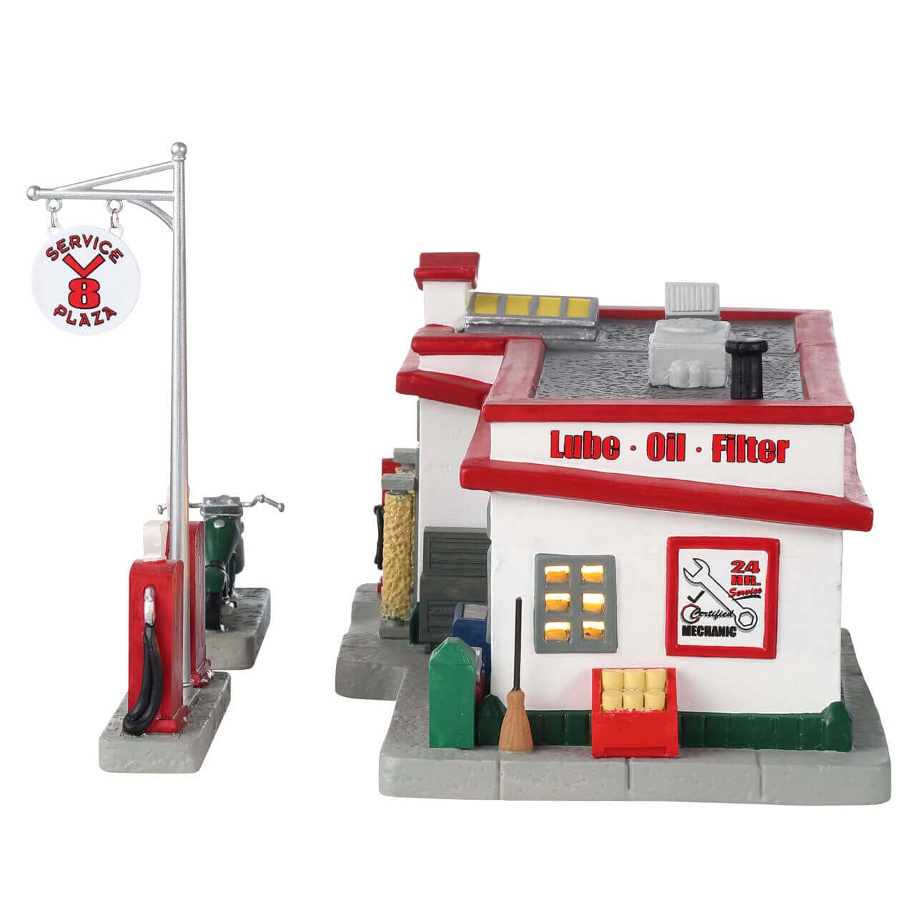 lemax-v8-service-plaza-miniatur-geb-ude-holidays-seasons image 2