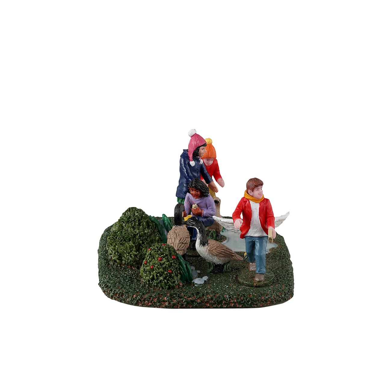 lemax-duck-duck-goose-miniatur-figurenset-vail-village image 2