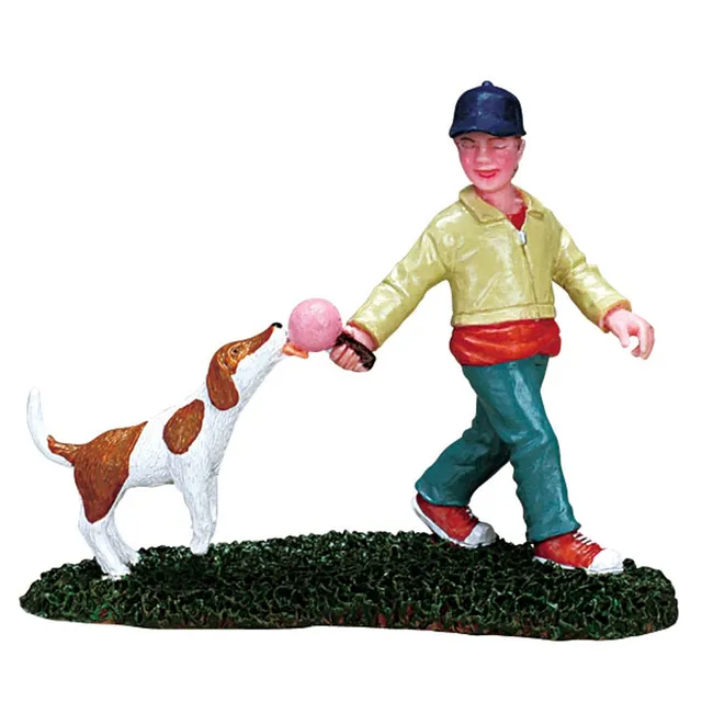 lemax-sharing-with-a-friend-miniatur-figur-f-r-weihnachtsdorf image 1