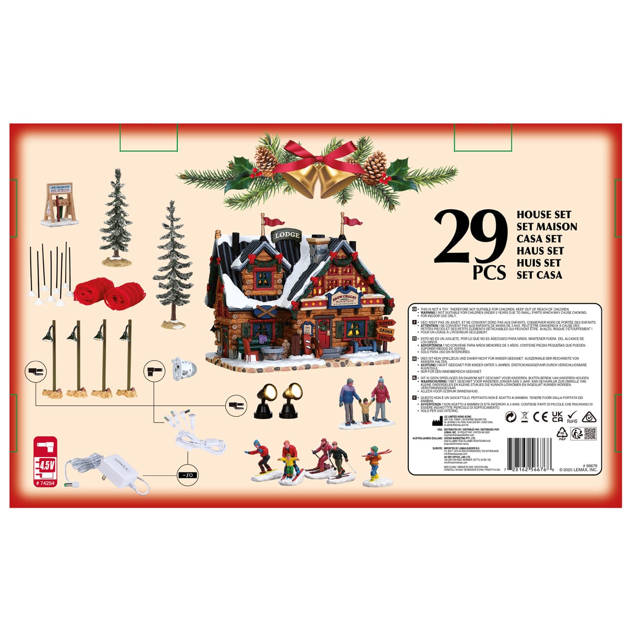 lemax-apres-ski-lodge-set-vail-village-miniaturhaus-ski-h-tte image 3
