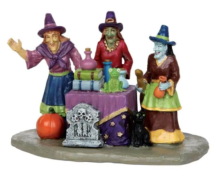 lemax-potion-time-spooky-town-hexenfigur image 1
