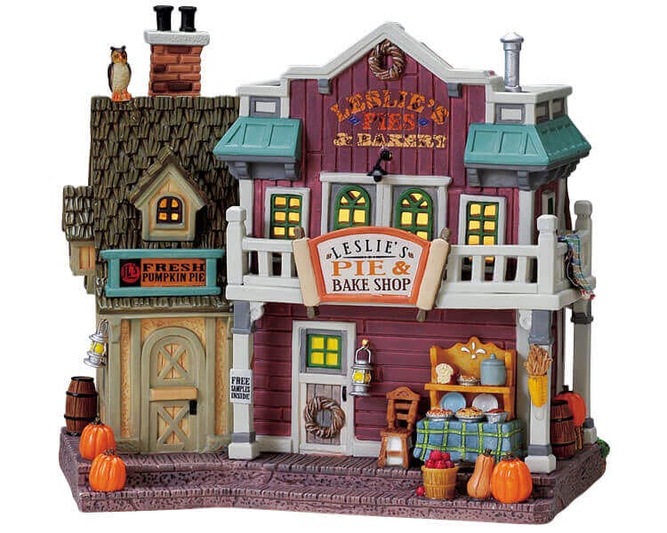 lemax-leslie-s-pie-bake-shop-beleuchtetes-weihnachtsdorf-geb-ude image 4