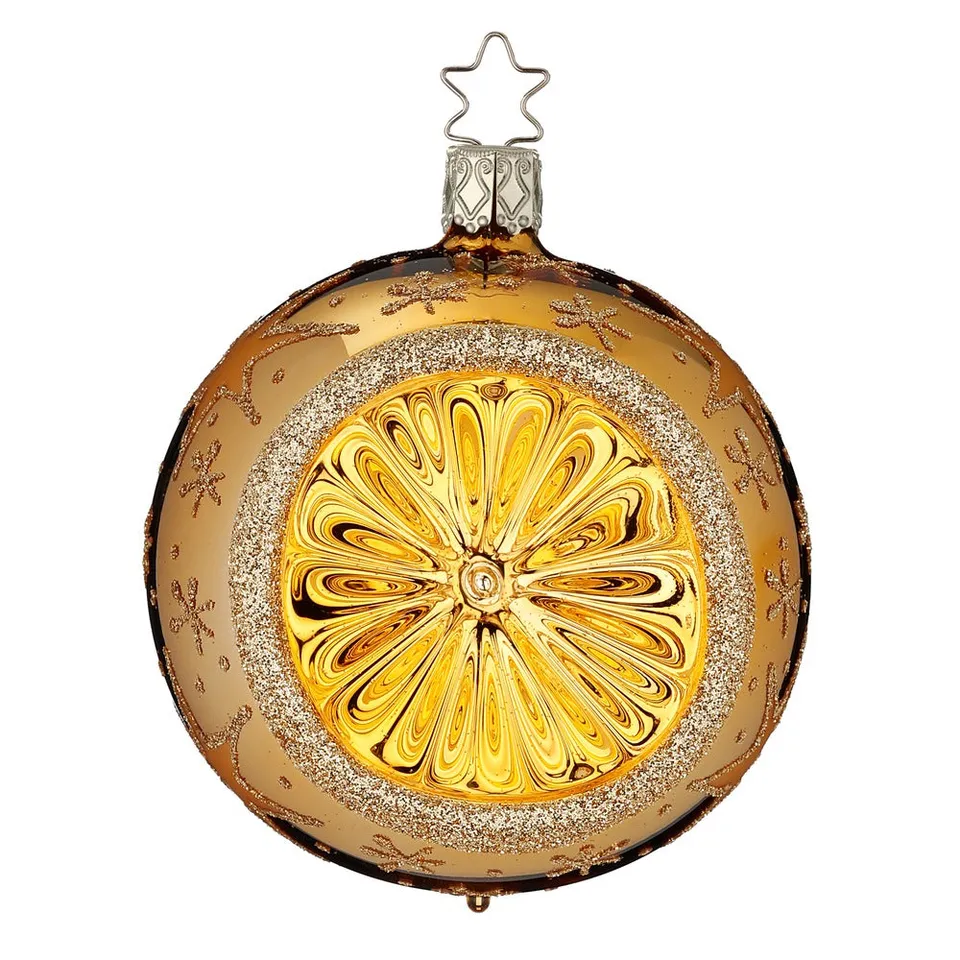 inge-glas-goldener-glanz-christbaumkugel-10-cm-gold image 1
