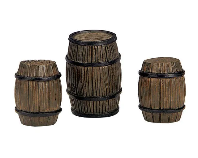 lemax-holidays-seasons-barrels-f-sser-deko-set image 1