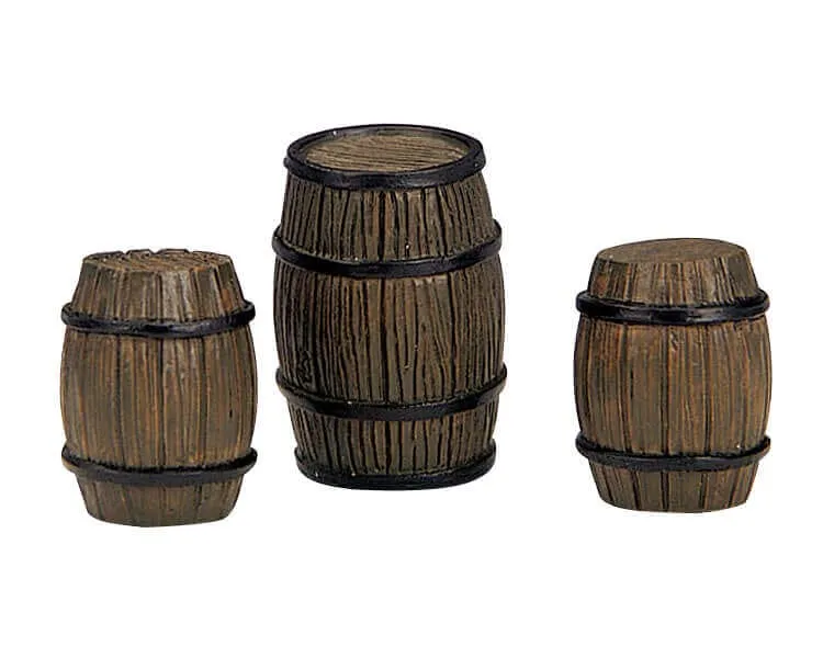 lemax-holidays-seasons-barrels-f-sser-deko-set image 1