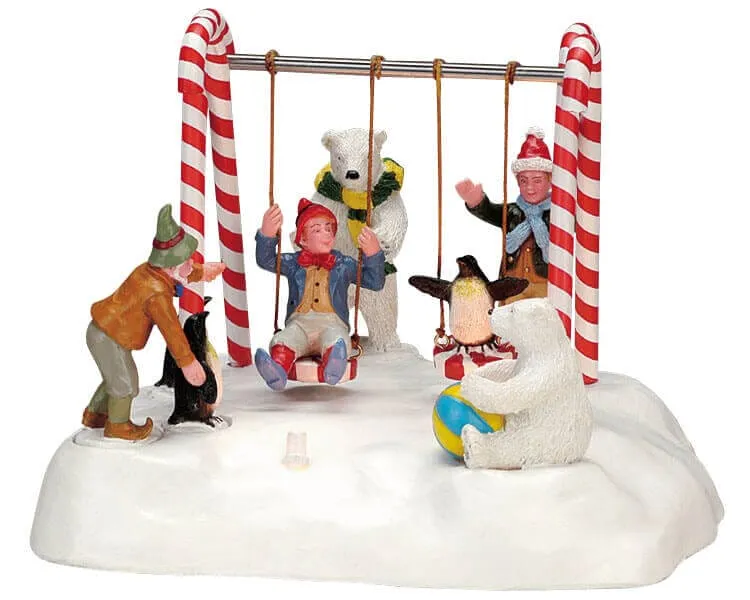 lemax-santa-s-swing-weihnachts-miniaturfigur image 1