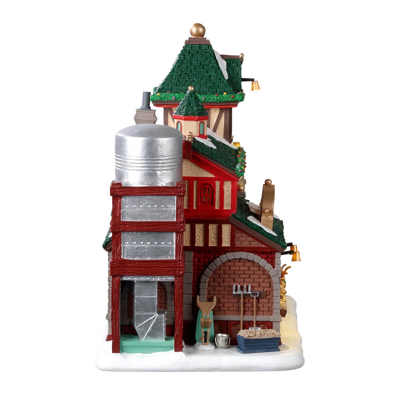 lemax-santa-s-reindeer-stables-santa-s-wonderland image 2