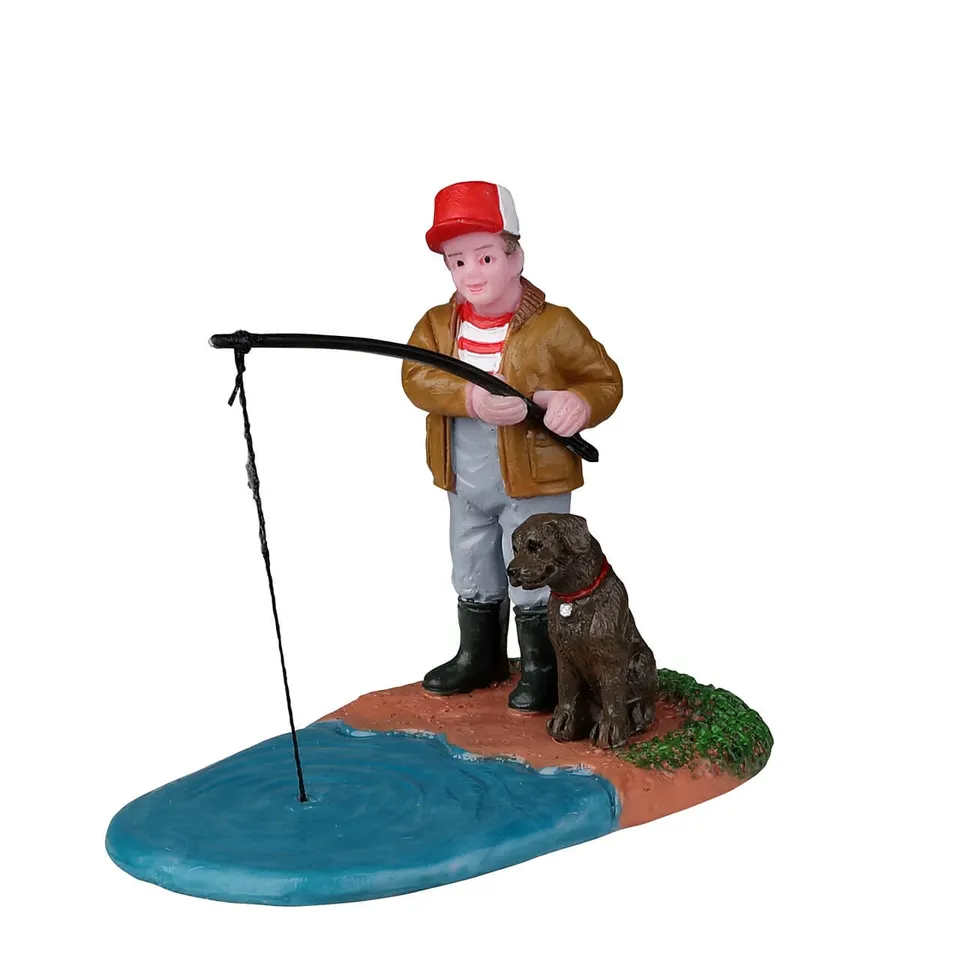 lemax-gone-fishin-miniaturfigur-vail-village image 1