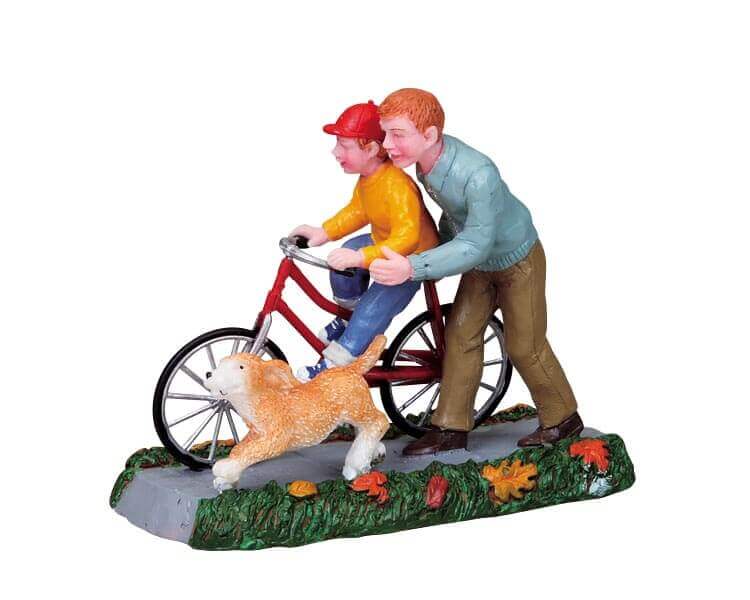 lemax-learning-to-ride-miniatur-figuren-holidays-seasons image 2
