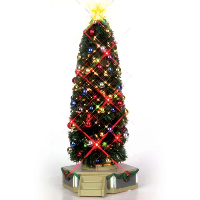 lemax-the-majestic-christmas-tree-drehbaum-beleuchtet image 1