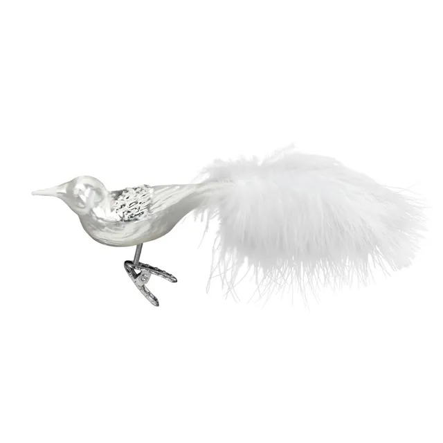 inge-glas-silver-bird-christbaumkugel-vogel-11-cm-wei image 1