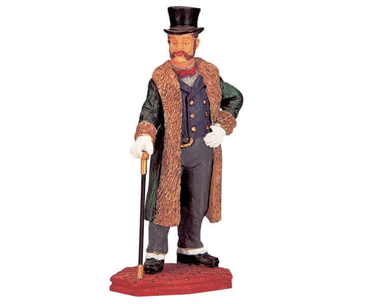 lemax-banker-einzelfigur image 1